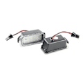 Miniatyrbillede 2 af 5: 2X LED Nummerpladelys til FOCUS II FIESTA VII MONDEO IV KUGA 2008-2019