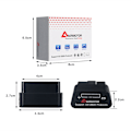 Miniatyrbild 2 av 2: Aermotor WIFI elm327 V1.5 OBD2 Bilfeldiagnostik Detektor OBD ELM327