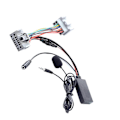 Pikkukuva 2 / 5: Auton Bluetooth 5.0 Langaton Puhelinsoitto Handsfree AUX-liitäntäsovitin C30 S40 V40 V50 S60 S70 C70 V70:lle mikrofonilla