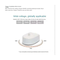 Miniatyrbilde 3 av 5: HX6100 Lader for Tannbørste Air Floss Flosser Oral Irrigator/Håndtak HX8140 HX8111 8141 HX8211 EU-kontakt