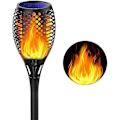 Miniatyrbillede 1 af 5: Solcelle Flammelys Havefakler Solcellelys Fakler Solcelle Flammer Led Solcelle Fakkel Solcellelys Havebelysning Automatisk Til/Fra (1 stk)