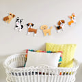 Pikkukuva 5 / 5: Pennun käsityökortteli Lapset DIY-käsityö- ja ompelusetti Koiran täytetty eläin Huopa Plushie Tytöille ja pojille Koulutuksellinen aloittelijoiden ompelusetti Ompelusetit