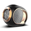 Miniatyrbild 1 av 4: Bärbara Bluetooth-högtalare Subwoofer Stereo Hifi-ljud Tws Handsfree Tf Usb-högtalare (svart)