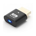 Miniatyrbillede 1 af 5: -Kompatibel 4K Dummy Plug med LED-lys til grafikkort, PC-tilbehør, Desktop/Laptop Vistual Display Adapter C
