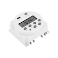 Miniatyrbilde 2 av 3: DC 12V Tidtakerbryter 16A Digital Elektronisk LCD Tidrelé