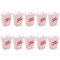 Miniatyrbillede 1 af 3: 10 stk. Popcornæsker af papir
