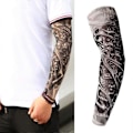 Miniatyrbillede 3 af 5: 1 stk. Åndbar Arm Sleeve 3D Tattoo UV Beskyttelse Arm Cover Cykling Solbeskyttende Covers Hurtigtørrende Sommer