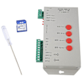 Miniatyrbild 1 av 5: RGB LED-styrenhet T1000S SD-kort 2048 pixlar Styrenhet för WS2801 WS2811 WS2812B SK6812 LPD6803 LE