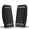 Pikkukuva 1 / 5: Kannettavan tietokoneen kaiuttimet, langallinen USB-virtalähde, 2.1 Mini-kannettavat kaiuttimet