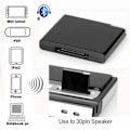 Pikkukuva 3 / 3: Bluetooth v5.1 -äänen vastaanotin A2DP Musiikki langaton sovitin iPhone iPod 30-napaiselle telakointikaiuttimelle