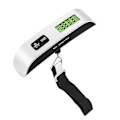 Miniatyrbild 1 av 5: LCD Digital Hängande Vågskala för Bagage, Väska, Vikt med Bälte för Elektroniskt Viktverktyg 50Kg/110Lb, Svart