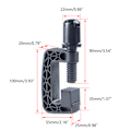 Miniatyrbilde 2 av 3: 2024, 1 stk. Racing Game Rattsvingklipsbrakett for Logitech G920 G25 G27 G29 G923