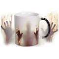 Miniatyrbild 2 av 5: The Walking Dead Mug Färgbyte Värmekänslig Keramik 11oz Kaffe Mugg Överraskningsgåva