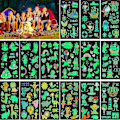 Miniatyrbild 1 av 5: 15 Ark Glow-in-the-Dark Tillfälliga Tatueringar, Fluorescerande Glow-in-the-Dark Tillfälliga Tatueringar