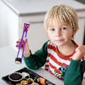 Miniatyrbilde 3 av 4: 4 stk. Barne-Pinner, Læringshjelp for Pinner for Barn, Treningspinner med Dyr for Begynnere