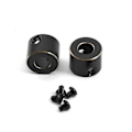 Pikkukuva 2 / 5: 1/10 Simulaatiomallin Auton Axial SCX10PRO Takakardaanin Akselin Kuppi AXI03028 Runko Messinki 1 Pari