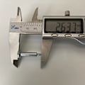 Miniatyrbilde 4 av 4: 10 stk. Vertikale Brakett Bunnskruer Konsollbrakett Støtteskruer for PS5 Konsoll