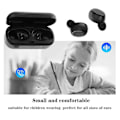 Miniatyrbillede 3 af 3: 1 Sæt Mini In-ear Earbuds IPX7 Vandtæt Trådløs Høretelefon Touch Kontrol Headset Bærbar Sports Høretelefon LED Indikator Digital Display Trådløs Earb