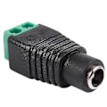 Pikkukuva 4 / 5: 6 kpl 5,5 x 2,1 mm naariväli + uros CCTV DC virtapistokkeen sovitin korjausosat