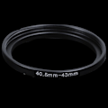 Pikkukuva 5 / 5: Kameran 40,5 mm - 43 mm metallinen askelrengasadapteri