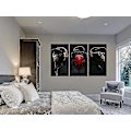 Miniatyrbild 3 av 5: Wise Monkeys Canvas Wall Art Print Canvas Prints För Vardagsrum Modern Heminredning 30x50cm 3 Delar Canvas Endast