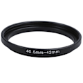 Pikkukuva 1 / 5: Kameran 40,5 mm - 43 mm metallinen askelrengasadapteri