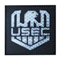 Miniatyrbilde 1 av 4: Reflekterende IR-stoff Escape from Tarkov USEC BEAR Engelsk armbind Nattidentifikasjonsmerke Morale Borrelås