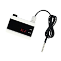 Miniatyrbillede 3 af 5: Tuya Wifi Temperatur Sensor Termometer Detektor Smart Life App Alarm Hjem Termostat Kontrol