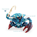Miniatyrbilde 4 av 5: Monsterstatue Monster Modell PVC Mytisk Dyrestatue Modell Barnas Puslespill Leke