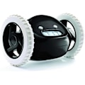 Miniatyrbillede 2 af 5: Vækkeur på hjul | Ekstra høj til tunge sovende voksne eller børn Soveværelse Robot Clockie Sjov, Rullende, Flygtende, Bevægelig, Springende Sort