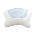 Miniatyrbilde 1 av 4: Spa Badekar Pute Anti-Skli Sugekopp Badekar Hodepute Myk Vanntett Bade Pute 3D Mesh Bade Pute Husholdningsartikler Blå