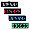 Miniatyrbillede 1 af 5: 0,36 Tommer 6-Bit Ur LED Digital Elektronisk Ur Med Sekundvisning Modul Strøm Af Memory Lysstyrke Justering -D