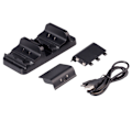 Miniatyrbillede 1 af 3: DOBE XBOX ONE Dobbelt Batteriopladningskit XBOX ONE Batteri ONE Håndtag Dobbelt Oplader TYX-532