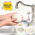Miniatyrbild 5 av 5: 2-pack Dumpling Squishy Fidget Leksak, Dumpling Stressboll, Ångad Fylld Bulle, Squishies Stressavlastning Decompression Leksak