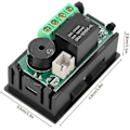 Miniatyrbilde 3 av 5: DC 12V Digital Termostat All Purpose Digital Temperaturregulator med Sensor, Temperaturmålingsområde: - 50  ~ 110
