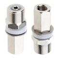 Miniatyrbilde 4 av 5: S216 3/8' 24 til SO239 Antennefesteadapter (SO-239) til 3/8-24 Gjenget Antennefesteadapter