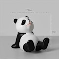 Miniatyrbild 1 av 4: Panda Mobiltelefonhållare Små Ornament Skrivbord