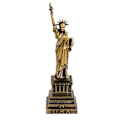Pikkukuva 1 / 4: Retro Amerikkalainen Vapaudenpatsas Sisustus Metallikoriste Käsityöt Miniatyyrit (Pronssi, 25CM)