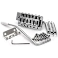 Miniatyrbild 1 av 5: 52,5 mm Gitarr Stratocaster Tremolobro Set för Fender Strat Squier Elgitarr Ersättning, silver