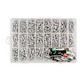 Miniatyrbillede 2 af 5: 340 stk. 1/1,5/1,8/2,2/2,8/3,5 mm Terminal Pins Ledningsnet Stik Han & Hun Bil Elektrisk Stik Kit Biltråd
