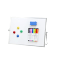 Miniatyrbillede 2 af 3: A4 skrivebords whiteboard, foldbar notesbog whiteboard, nem at opbevare og slette lille whiteboard til noter og studier