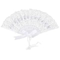 Miniatyrbilde 1 av 3: Brude Vifte Bryllup Blonde Perle Design Vifte Dame Performance Vifte Brude Vifte Rekvisitt