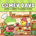 Miniatyrbillede 1 af 8: Comfy Days Farvebog, Opgraderet Luksusudgave, 44 sider, Tykt papir, 19.99/19.99cm Unikt omslag