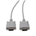 Miniatyrbild 4 av 5: VGA DB15 Han till RS232 DB9 Han Adapterkabel / Video Graphic Förlängningskabel (Vit, 1.4M)