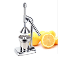 Miniatyrbillede 1 af 4: Manuel Saftpresser i Rustfrit Stål Håndholdt Grøntsags- og Frugtpresser Appelsinjuiceblender Saftpresser