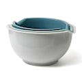 Miniatyrbillede 3 af 4: Plastik Blandeskåle 3 stk. Ideel til Madlavning, Bagning og Tilberedning