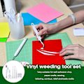 Pikkukuva 5 / 5: 6 osaa DIY-käsityötyökalusarja, vinyylin poistotyökalusarja, plotteritarvikkeet, lanka-työkalu