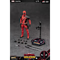 Miniatyrbild 3 av 3: 2024 Deadpool vs Wolverine 1/10 Actionfigur Zd Original X-Men Dogpool Wilson Modell Movie SHFiguarts Barnleksak Dockpresent