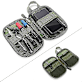 Miniatyrbild 4 av 5: Taktisk Molle-ficka Nylon Militär Edc Liten Midjepåse Pack Väska För Utomhussporter Väskor Grön