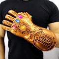Miniatyrbilde 3 av 5: LED Lysende Thanos Infinity Gauntlet For Elektronisk Knyttneve PVC Hansker Med Batterier